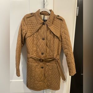 Barbour | Women's Tummel Belted Quilted Jacket Summer Tan